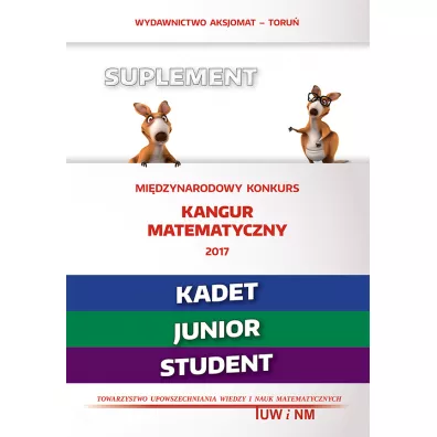 Kangur7 Matematyka z w. kangurem 2017 (Kadet/Junior/Student)
