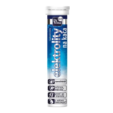 Dr Vita Elektrolity na kaca Suplement diety tabletki musuj�ce 20 szt.