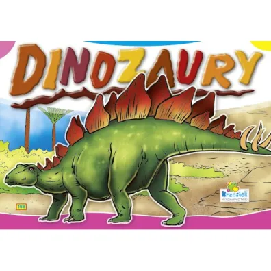 Kolorowanka A5 16 str. ma�a Dinozaury - zielony