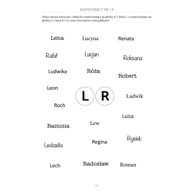 Rama czy lama? R�nicowanie g�osek R - L