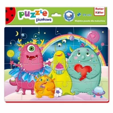 Puzzle piankowe 24 el. mieszne zdjcia Roter Kafer