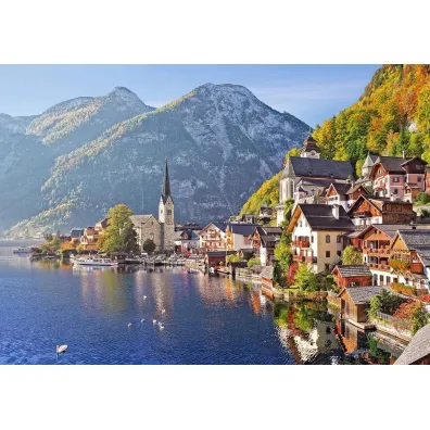 Puzzle 500 el. Hallstatt Austria Castorland