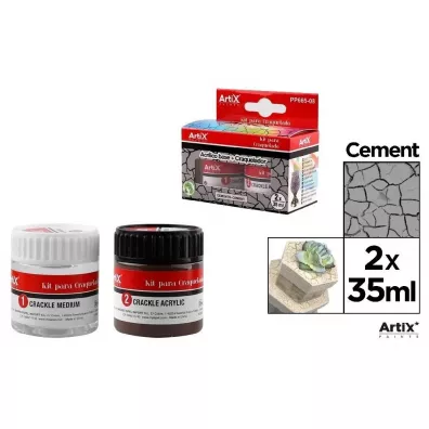Artix Farba akrylowa szary 35ml + �rodek tworz�cy