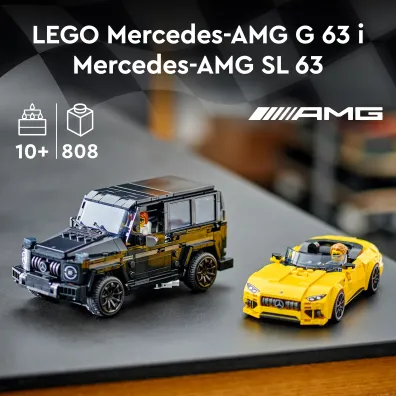 LEGO Speed Champions Mercedes-AMG G 63 i Mercedes-AMG SL 63 76924