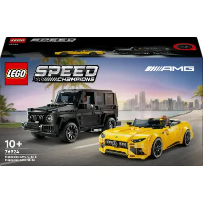 LEGO Speed Champions Mercedes-AMG G 63 i Mercedes-AMG SL 63 76924