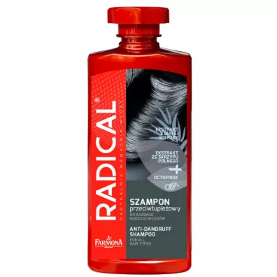 Radical Farmona Anti-Dandruff Shampoo szampon przeciw�upie�owy ka�dy rodzaj w�os�w 400 ml