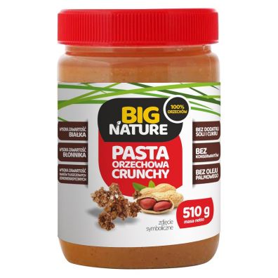 Big Nature Krem orzechowy crunchy