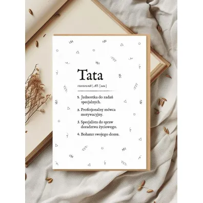 Kartka okoliczno�ciowa dla taty Definicja taty