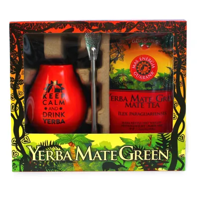 Mate Green Zestaw prezentowy Exclusive Yerba Mate Mas Energia 800 g