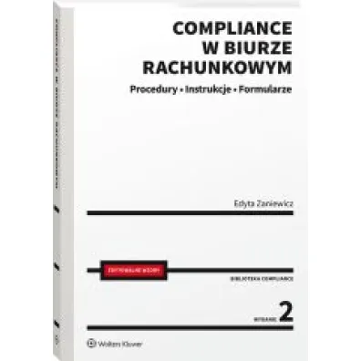 Compliance w biurze rachunkowym - procedury, instrukcje, formularze