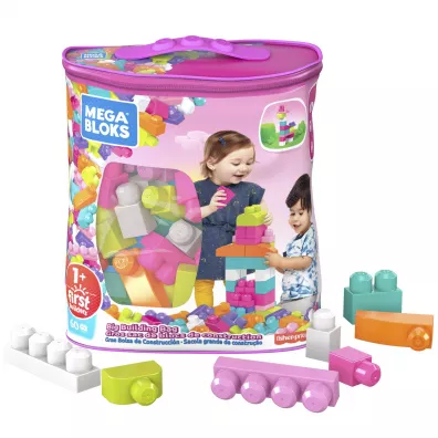 Mega Bloks. Torba r�owa 60 el.