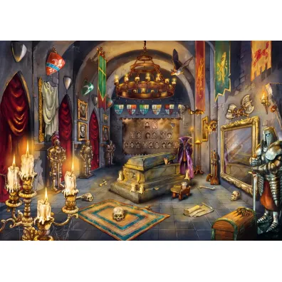 Puzzle 1000 el. Zamek wampir�w Ravensburger