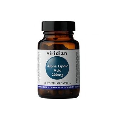 Viridian Kwas alfa liponowy (ALA) - suplement diety 30 kaps.