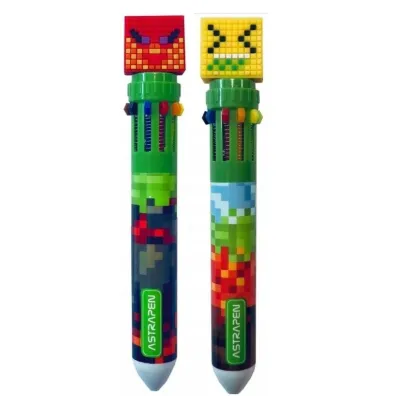 Astra D�ugopis automatyczny wielokolorowy 10w1 0, 7 mm Pen Pixel One 201023026