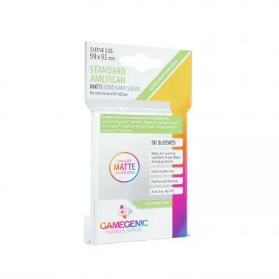 Gamegenic Koszulki na karty American 59 x 91 mm 50 szt.