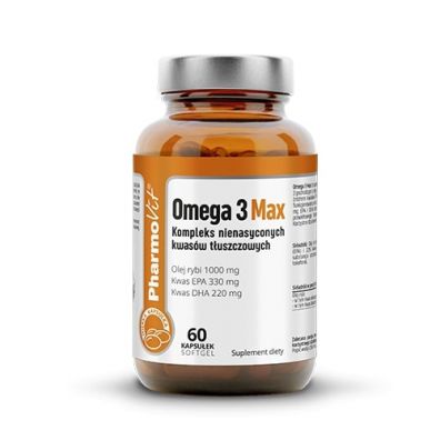 Pharmovit Omega 3 Max - suplement diety 60 kaps.