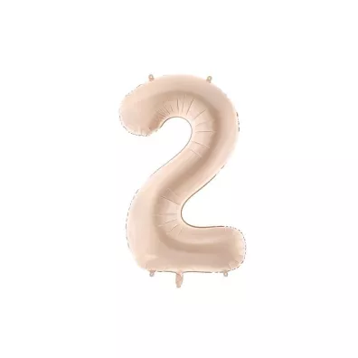 Balon foliowy 2 72cm c. be
