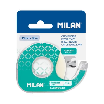 Milan Ta�ma niewidoczna z dyspenserem 19 mm x 33 m
