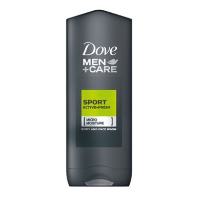 Dove Men + Care Micro Moisture Body And Face Wash żel pod prysznic do mycia ciała i twarzy Active Fresh 400 ml