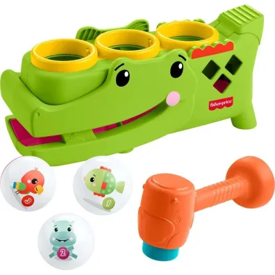 Fisher-Price Krokodyl Przebijanka Mattel
