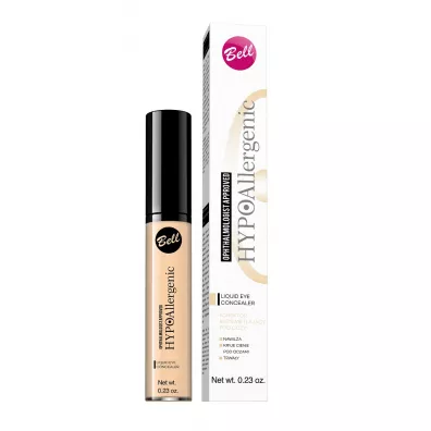 Bell HypoAllergenic Liquid Eye Concealer hypoalergiczny korektor rozwietlajcy pod oczy 02 Medium 6.5 g