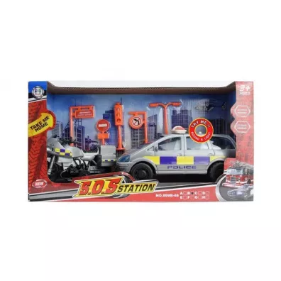 Auto ratunkowe z d�wi�kiem i �wiat�ami + motor Swede