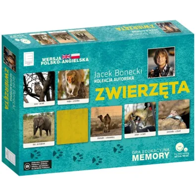 Gra edukacyjna memory - Zwierz�ta * * Edipresse Ksi��ki - Jacek Bonecki
