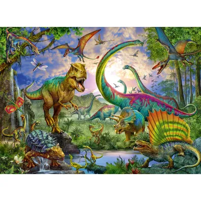 Puzzle 200 el. XXL Kr�lestwo gigant�w Ravensburger