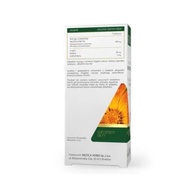Medica Herbs Luteina + Zeaksantyna 100 mg suplement diety 60 kaps.