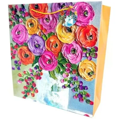 Fresh Torebka ozdobna matowa Pszczo�y 35x37x12cm