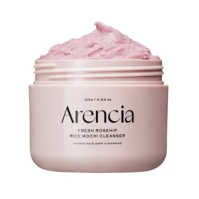Arencia Fresh Rosehip Rice Mochi Cleanser nawil�aj�co-oczyszczaj�ca pasta do mycia twarzy 120 g