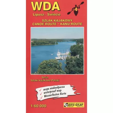 Mapa Wda mapa kajakowa 1:60 000 EG