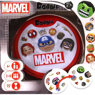 Dobble Marvel Emoji Rebel