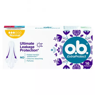 O.b. Tampony ExtraProtect Normal 16 szt.