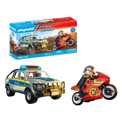 Playmobil Action Heroes Po�cig policyjnym pick-upem 71875