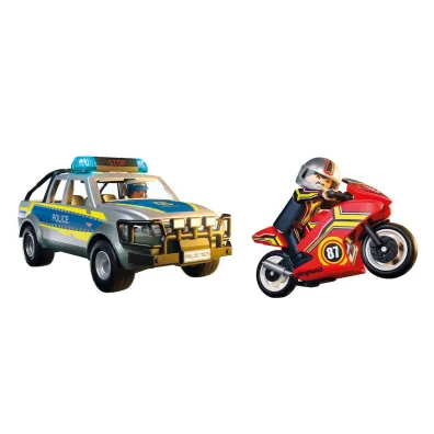 Playmobil Action Heroes Po�cig policyjnym pick-upem 71875
