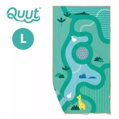 Quut Dwustronny rcznik plaowy PlayTowels L (180 x 100 cm) Safari