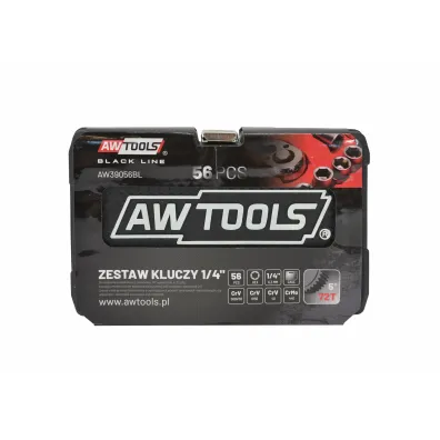 Awtools Zestaw kluczy 1/4"