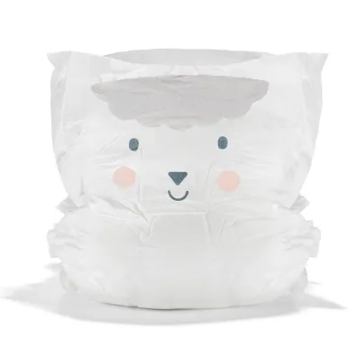 Kit and Kin Biodegradowalne pieluszki jednorazowe 1 mini (2-5 kg), Ship/Owl 38 szt.
