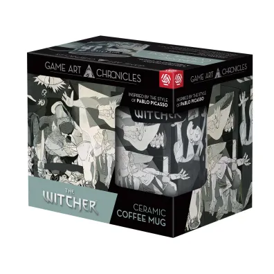 Good Loot Kubek 450ml ceramiczny The Witcher Wied�min Ciri & Pablo Picasso