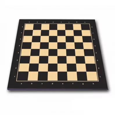 Czarna plansza do gry w szachy No.4 50x50 cm