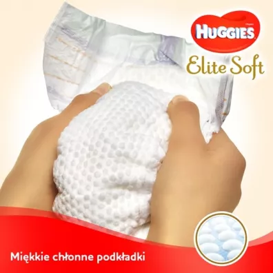 Huggies Pieluchy Mega 5 (12-22 kg) Elite Soft 56 szt.