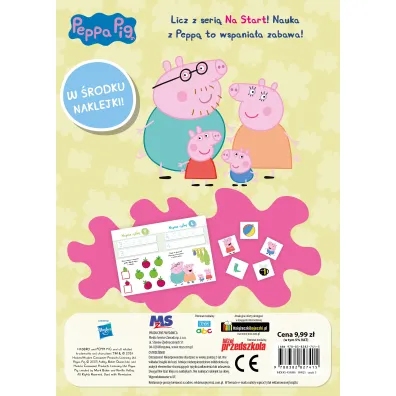 Liczby z Pepp�. Peppa Pig. Na start... Cz�� 5