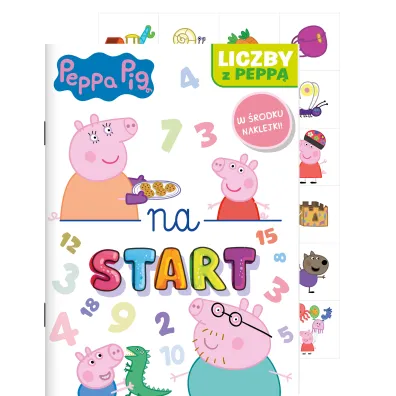 Liczby z Pepp�. Peppa Pig. Na start... Cz�� 5
