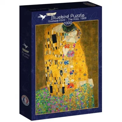 Puzzle 1000 el. Poca�unek, Klimt Gustav, 1908 Bluebird Puzzle