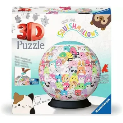 Puzzle Kula 72 el. 3D Squishmallows Ravensburger