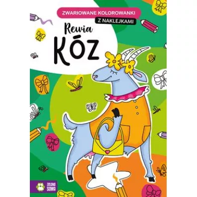 Rewia k�z. Zwariowane kolorowanki