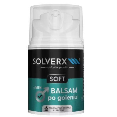 Solverx Soft balsam po goleniu dla m�czyzn 50 ml