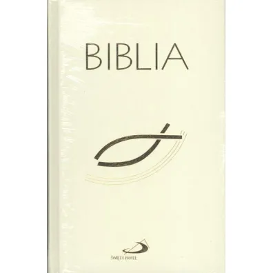 Biblia z rybk� bia�a