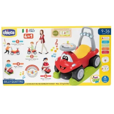Je�dzid�o Billy Quattro 4w1 Chicco